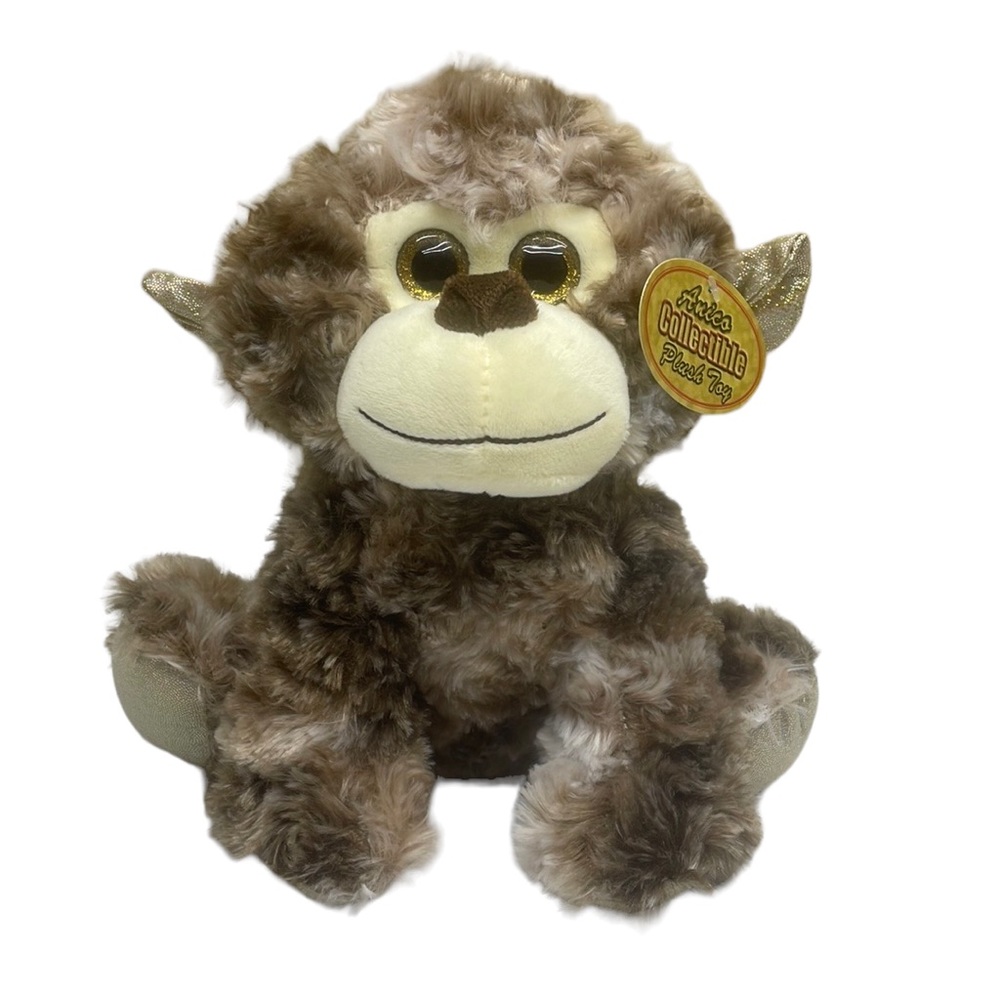 4 for $20 Collectible Plush Sparkly Soft Cuddly Monkey Toy Gift
